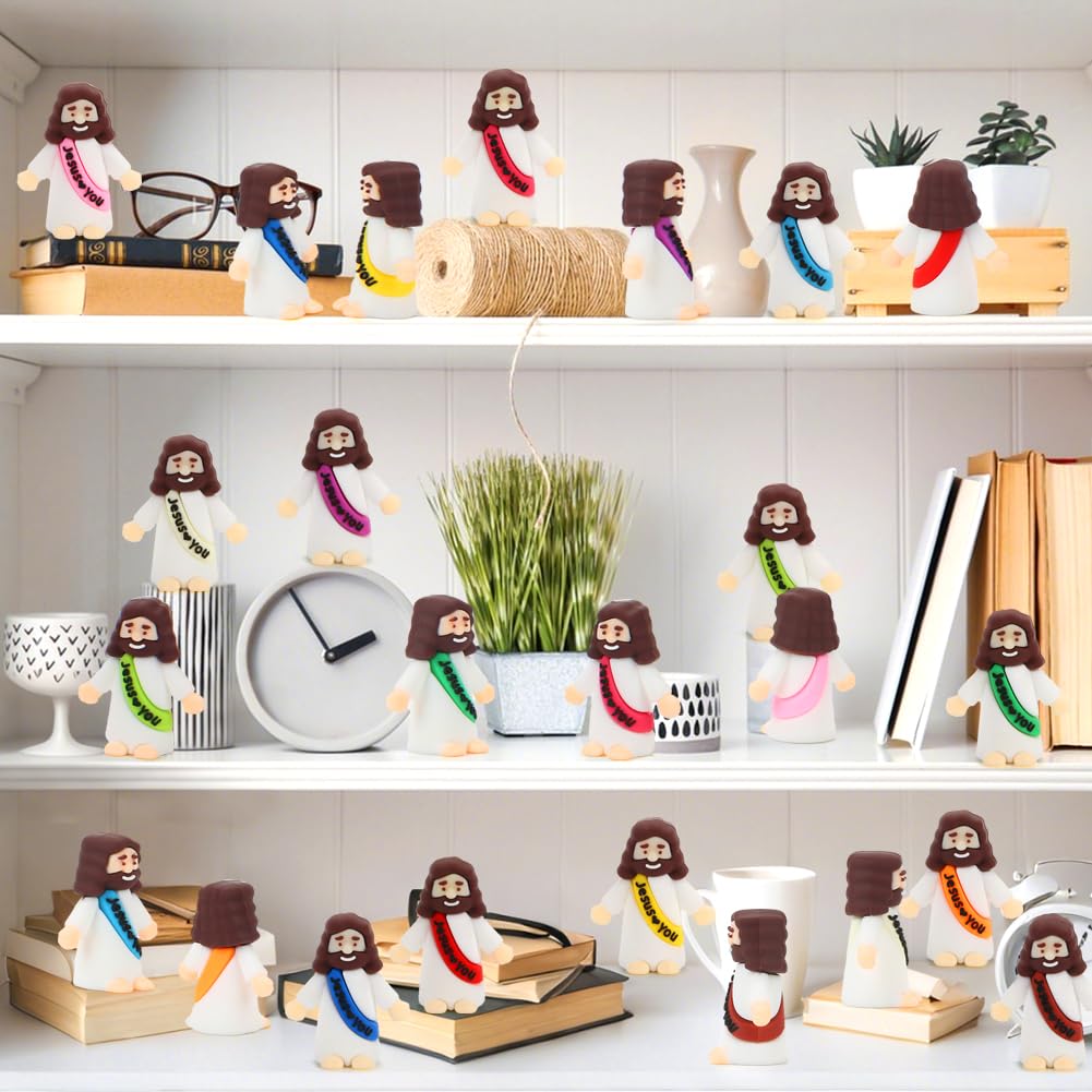 Jesus figurines suitable for Easter egg fillers and decorations