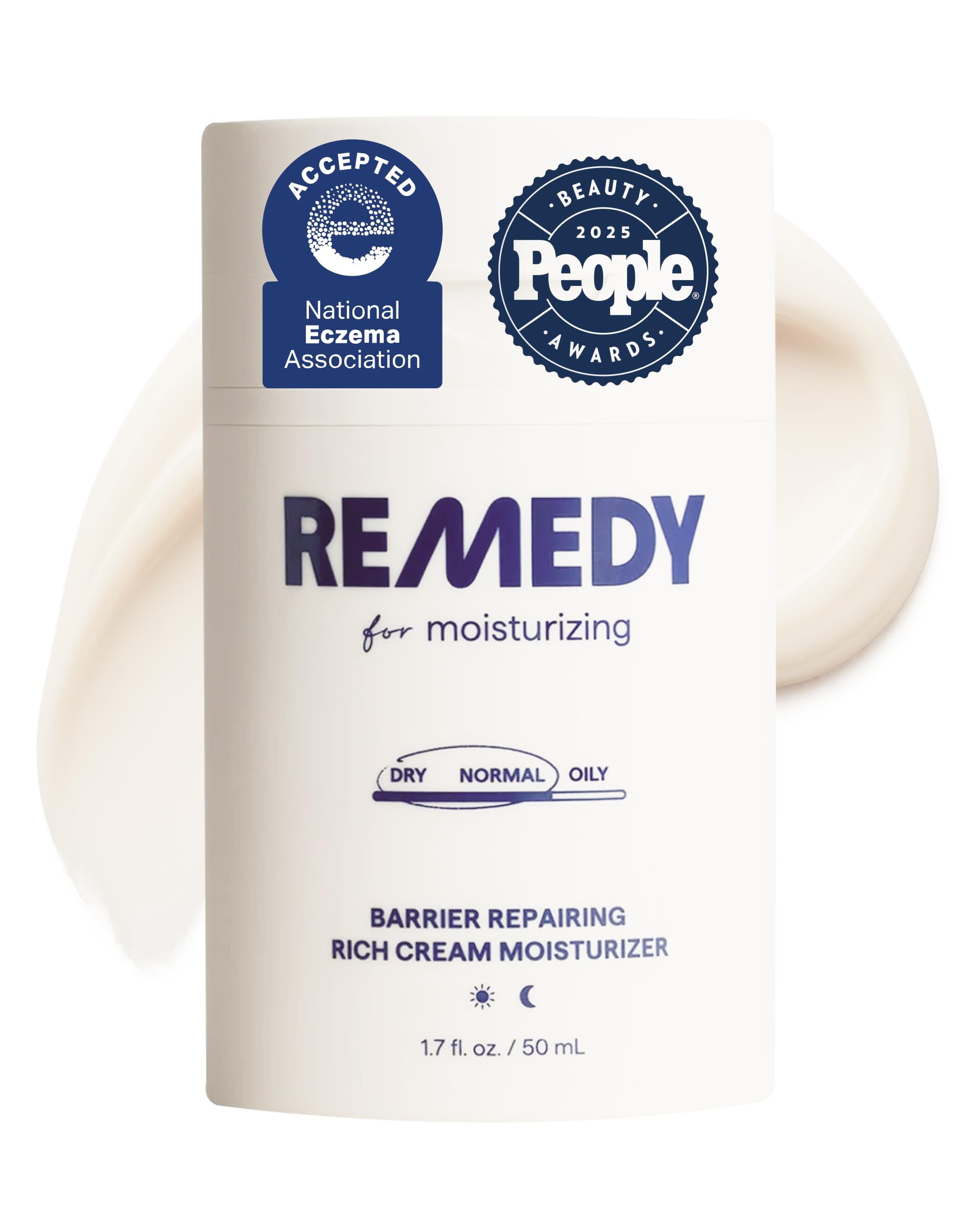 remedy rich barrier repairing cream jar for dry skin
