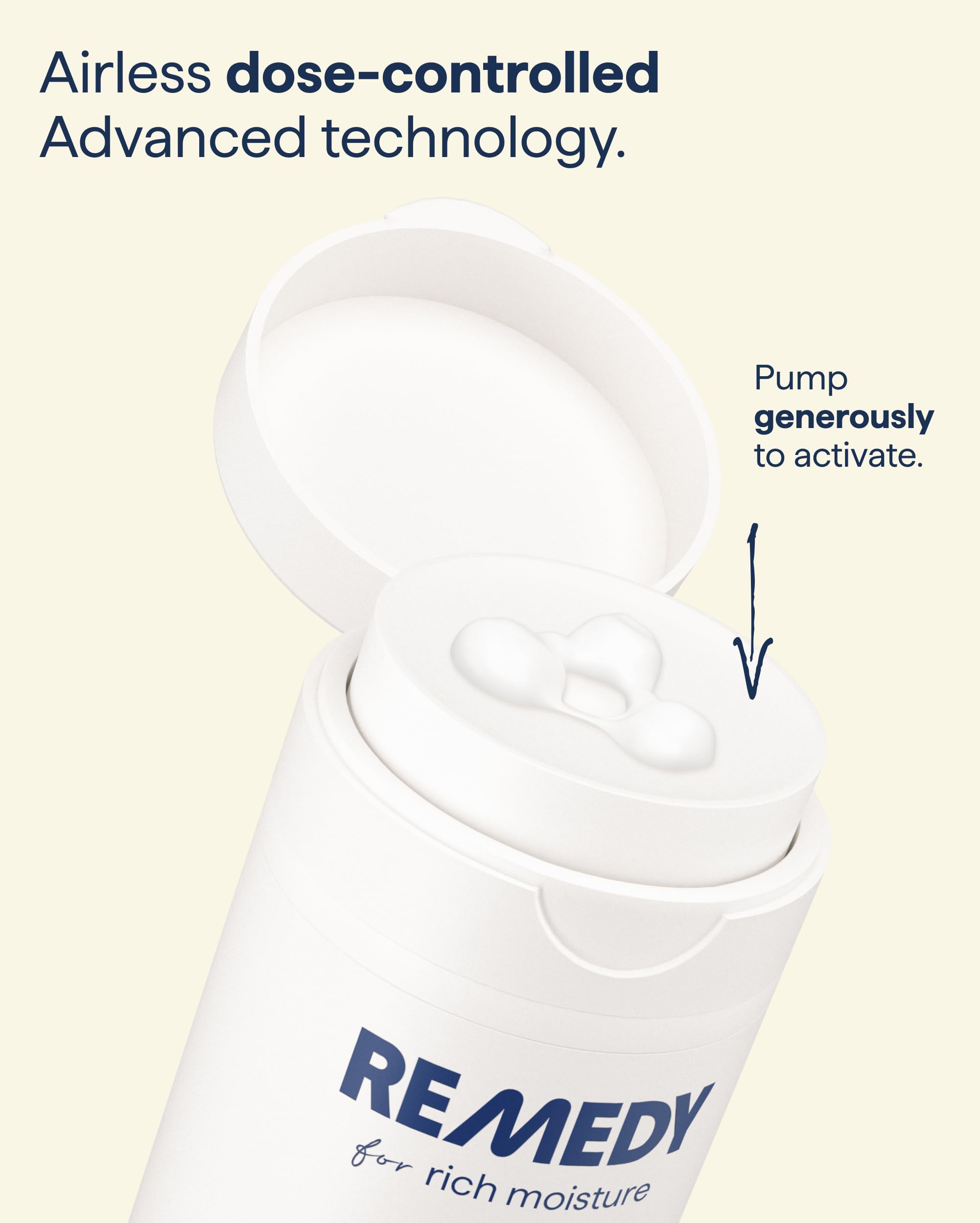 remedy barrier repairing cream with peptides and niacinamide ingredients