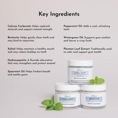 Fluoride-free formula alternative to toothpaste 1 oz JUST INGREDIENTS