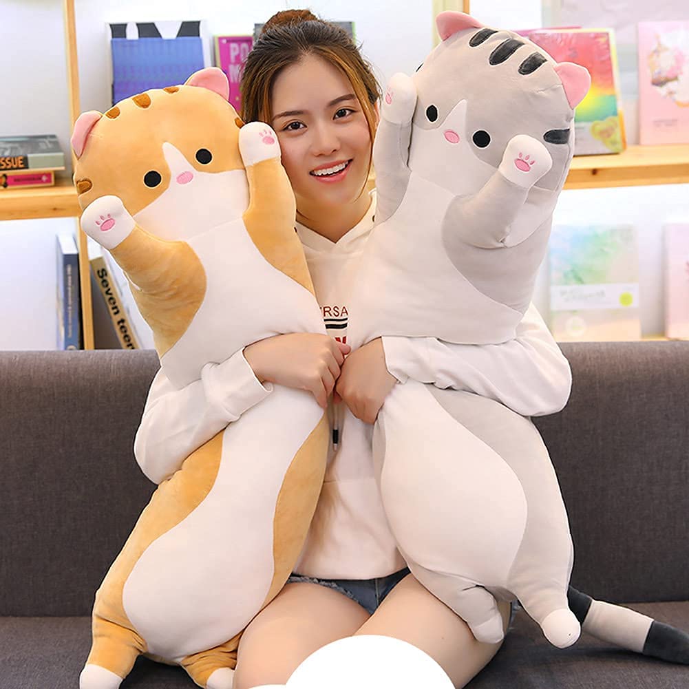 Age 3 years plus cat plush pillow