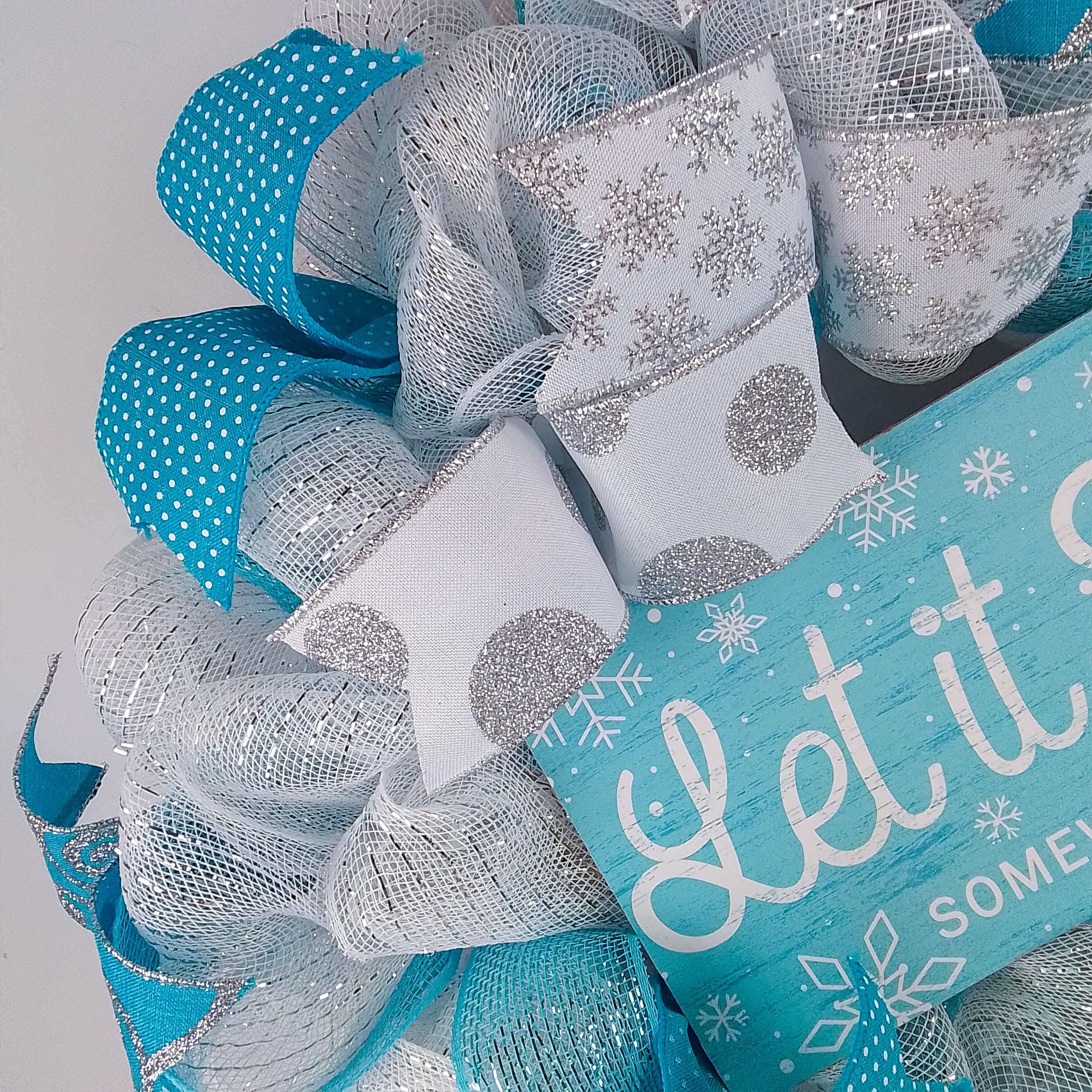 Custom designs available wreath messaging seller