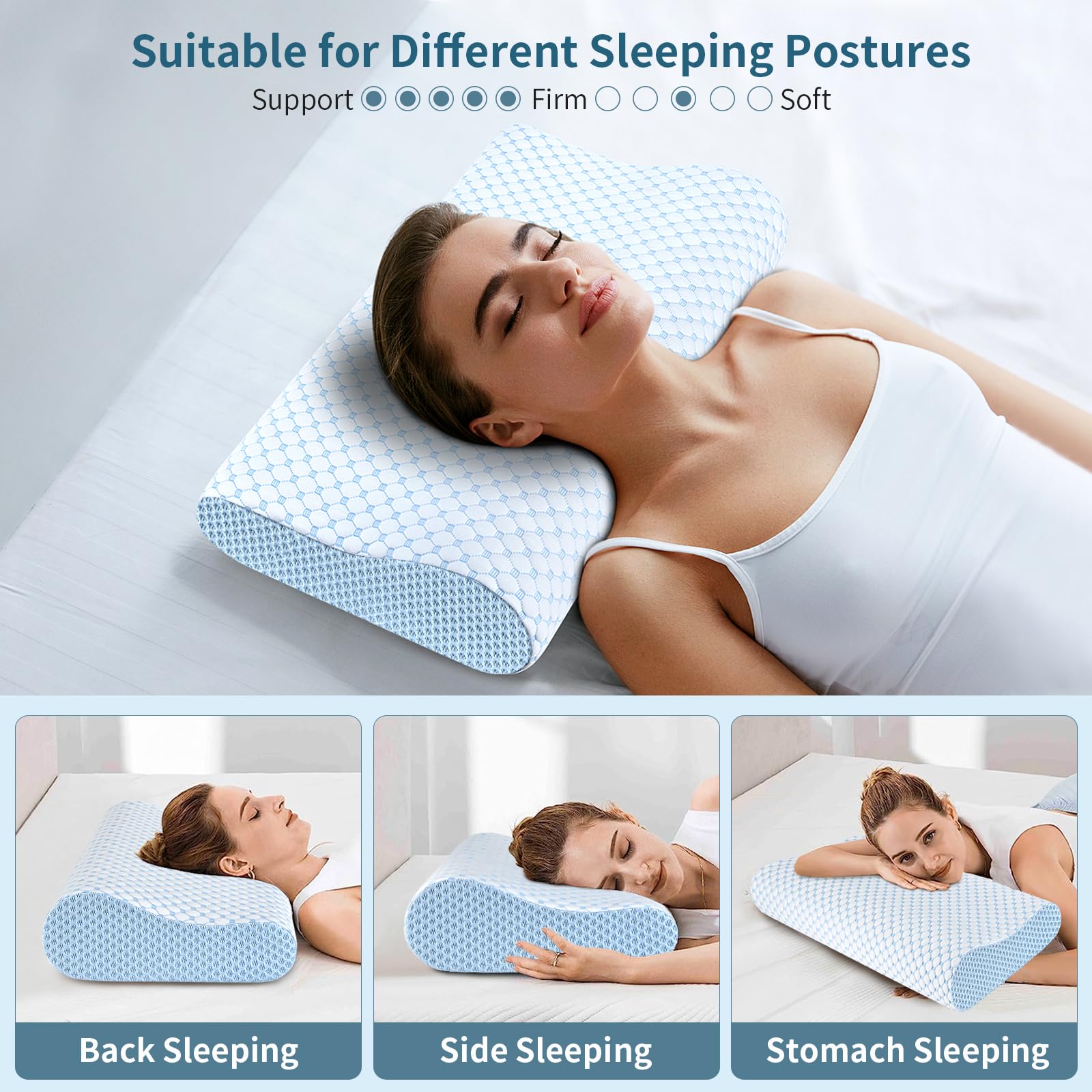pillowcase removable machine washable double-layer cover