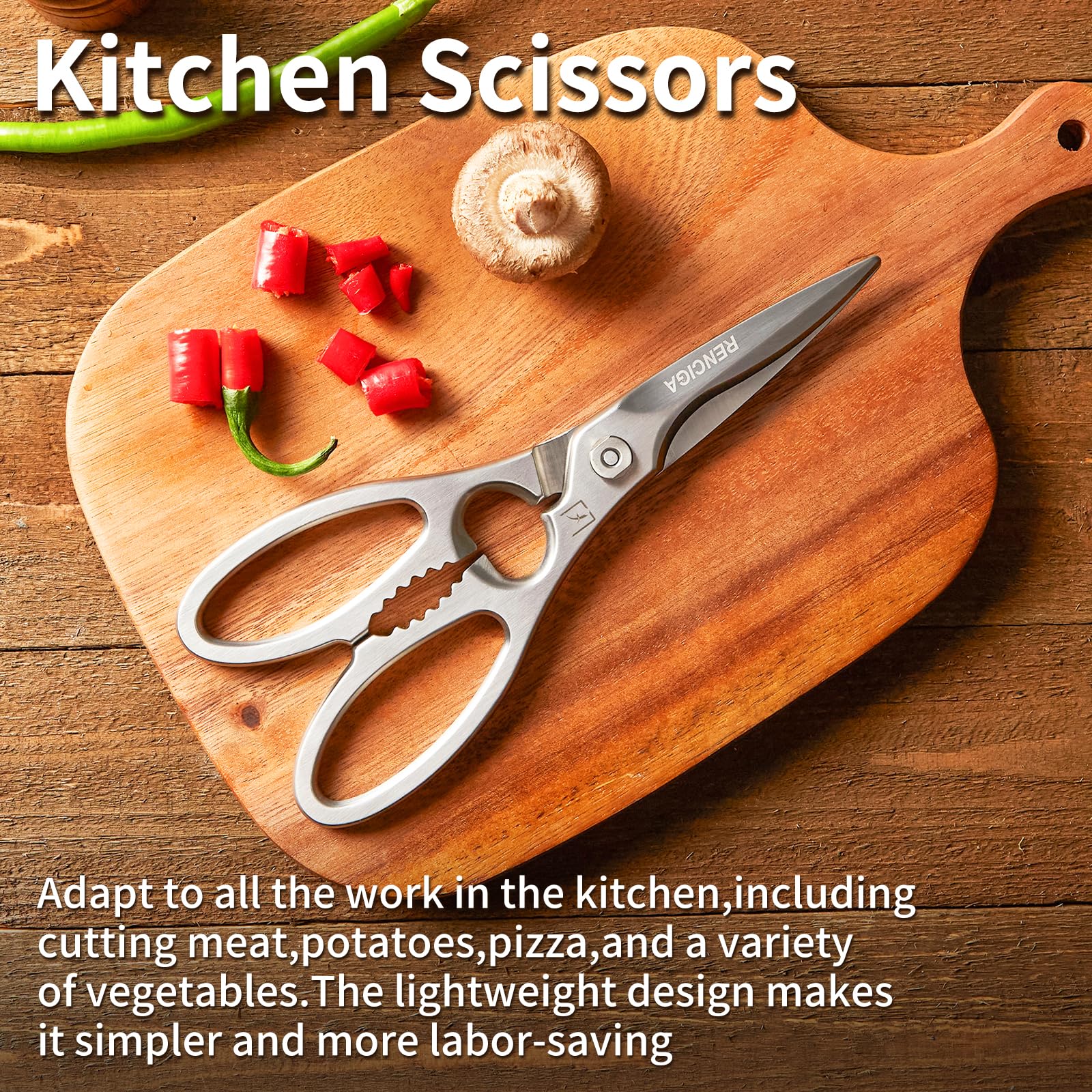 RENCIGA kitchen scissors gift box packaging