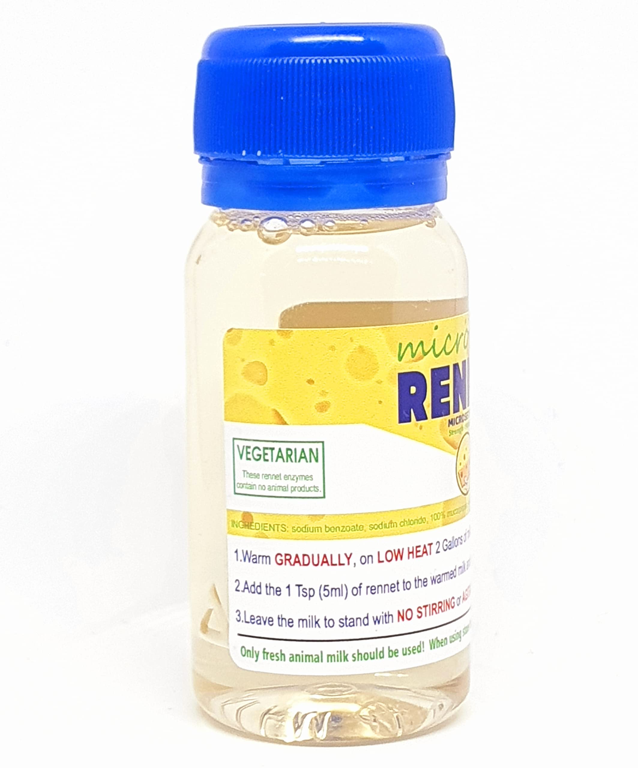 Non GMO gluten free rennet 50ml Denmark made
