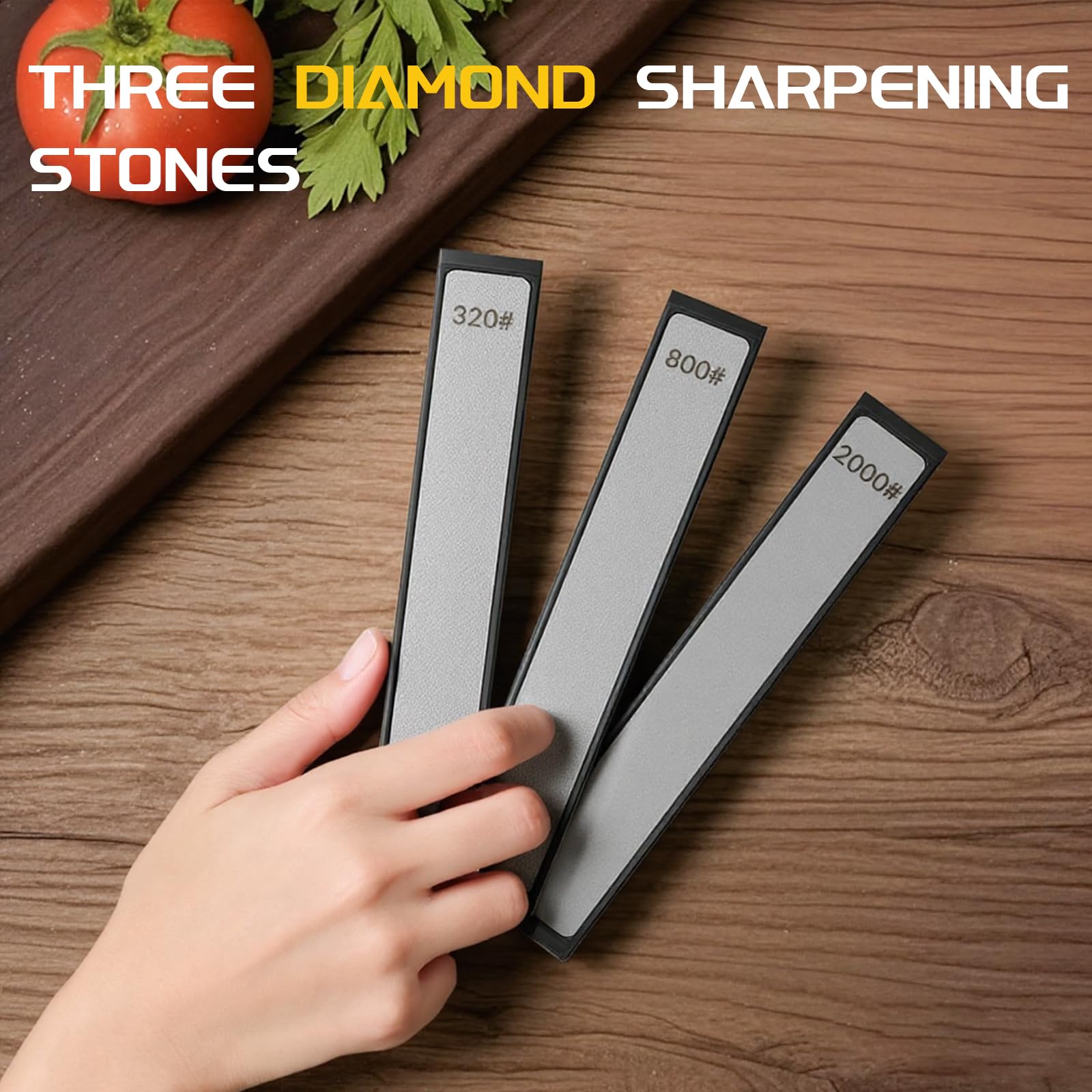 Repair angle guide accessory for sharpening kit