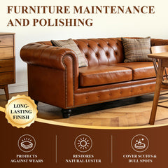 repair salve includes brush and towel for furniture