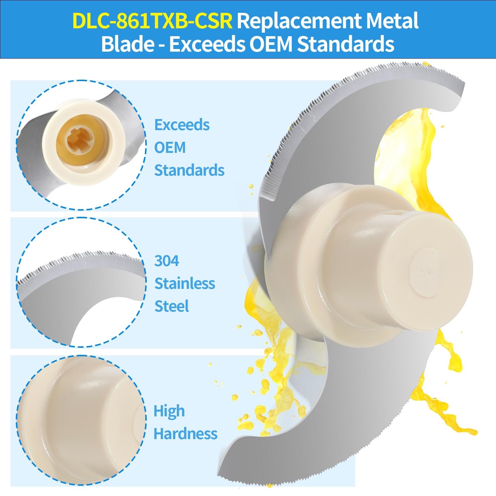Replacement blade for DLC-8S and DLC-2011 series