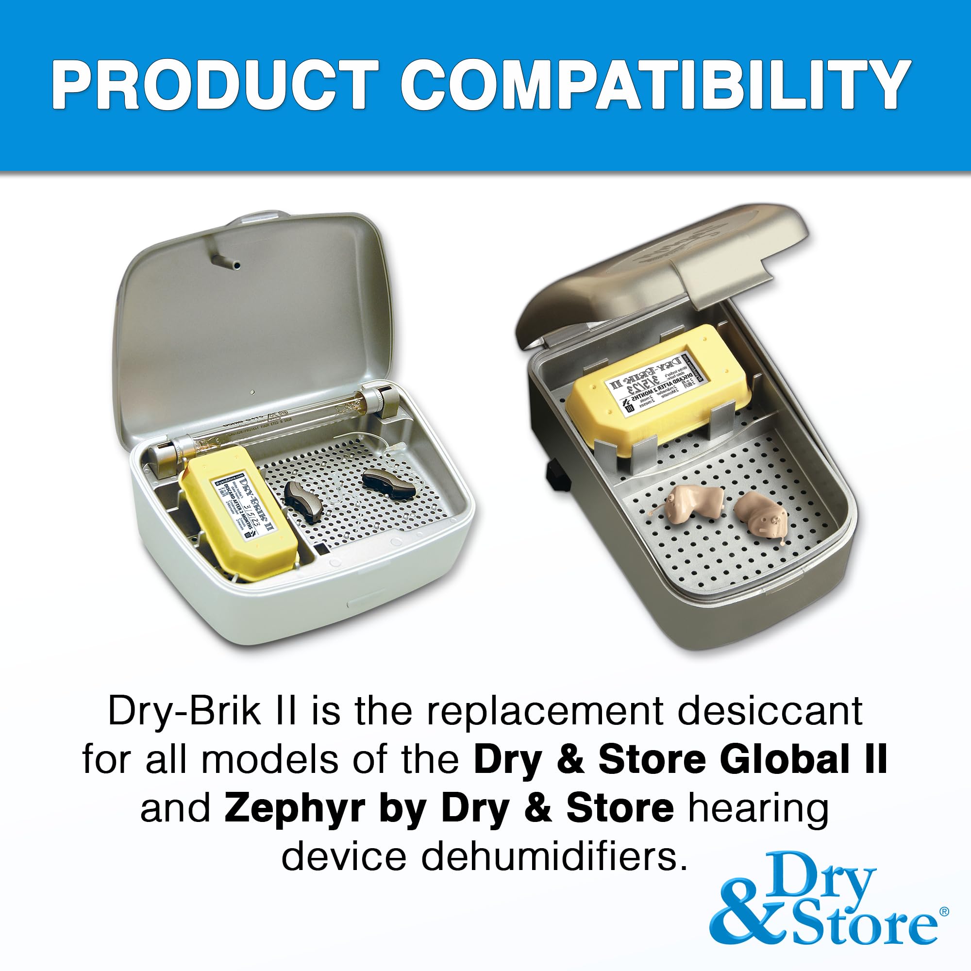 Odor elimination feature of Dry-Brik II desiccant blocks