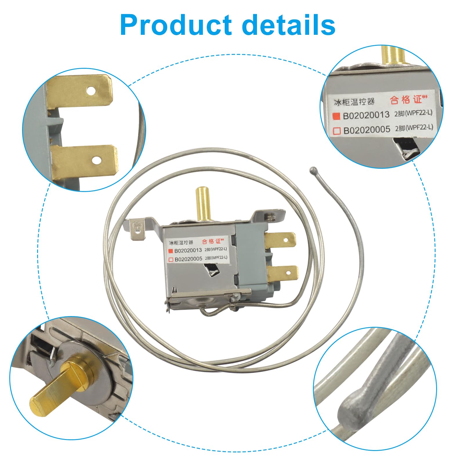 Display cabinets and small fridge thermostat replacement