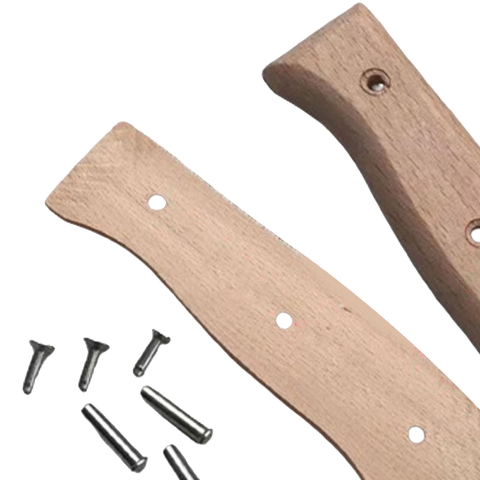 DIY wooden knife handle replacement accessory