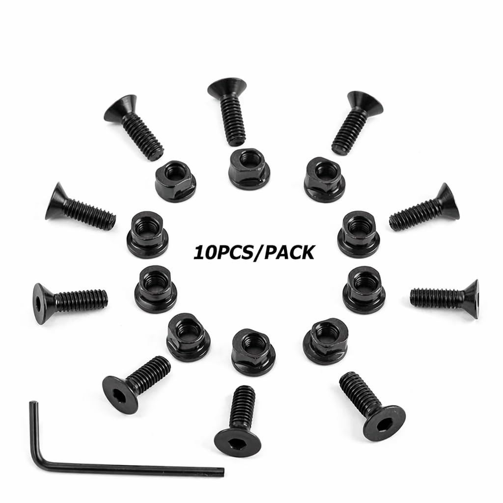 360 Tactical Keymod replacement kit image with 10 screws and 10 nuts