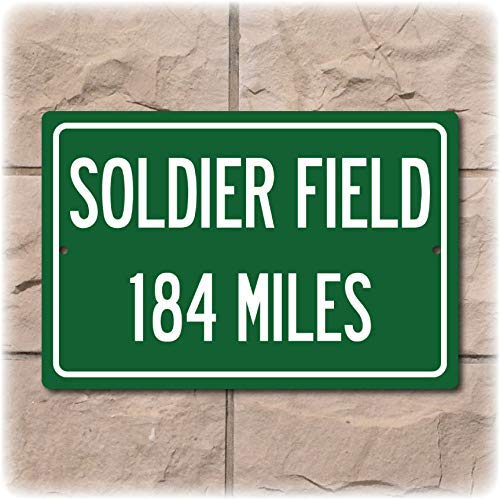 Replica U.S. Highway sign Bears field aluminum