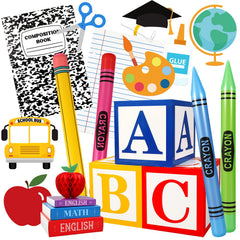 Resholder 23 Pcs Back to School Decorations ABC letter boxes