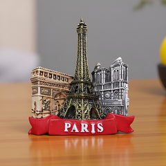 Durable resin fridge magnet for photos and notes
