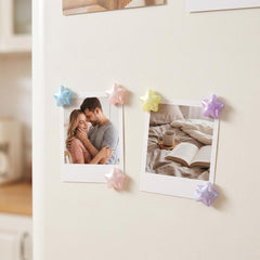 Resin 3D star fridge magnets suitable for whiteboards