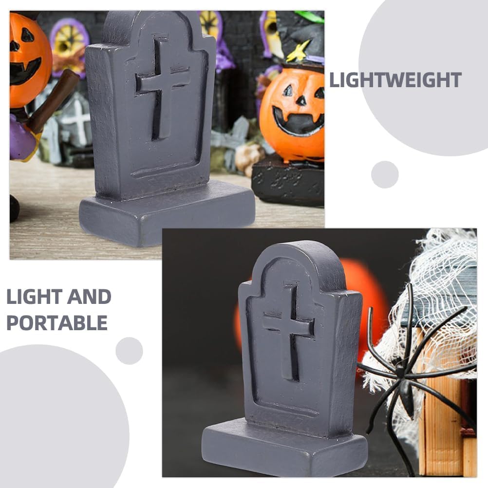 Miniature tombstones for party favors and decor