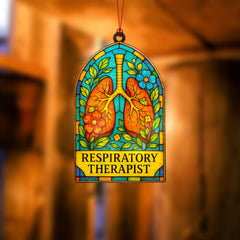 Christmas ornament 2025 for respiratory care themed gift