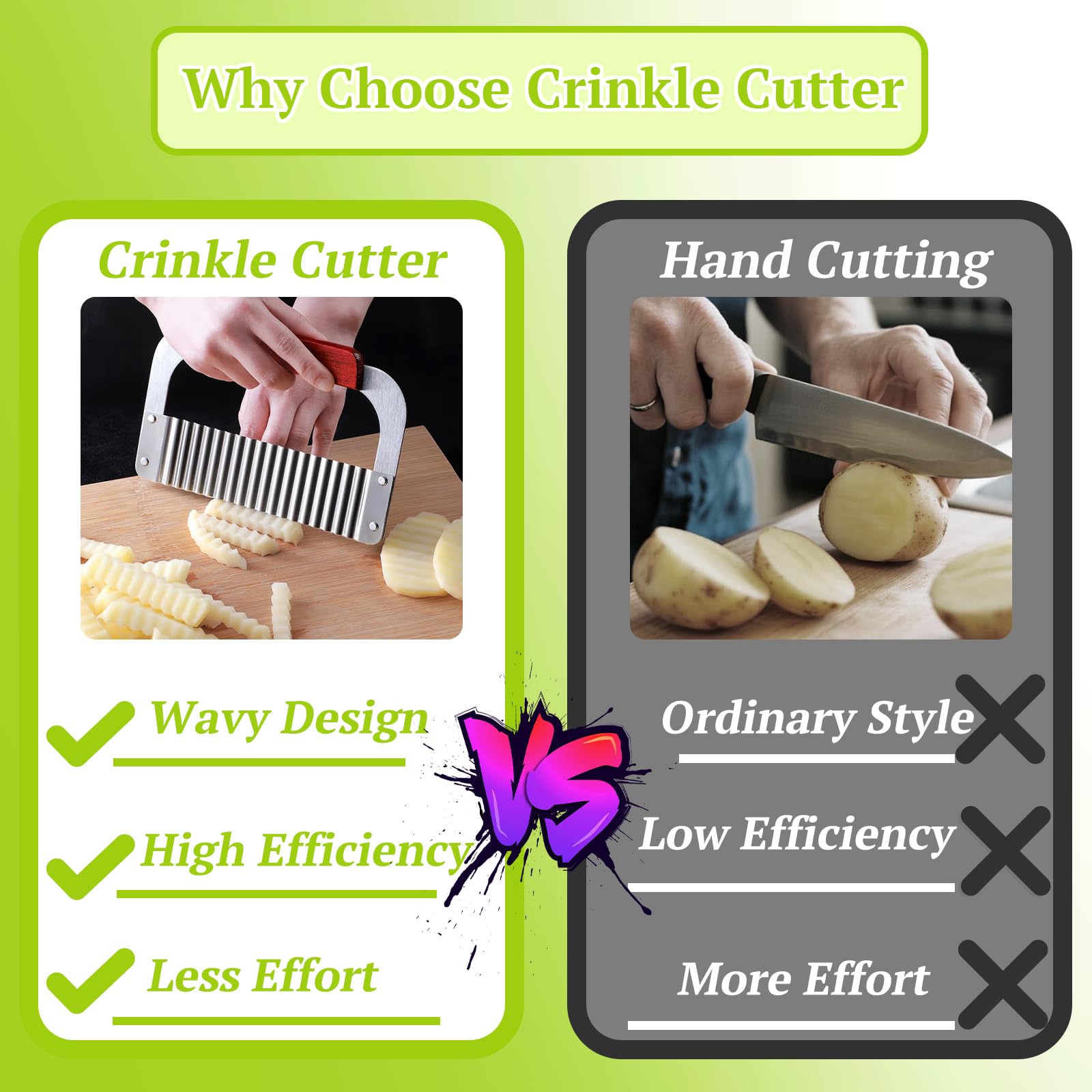 Hangable kitchen tool for easy storage