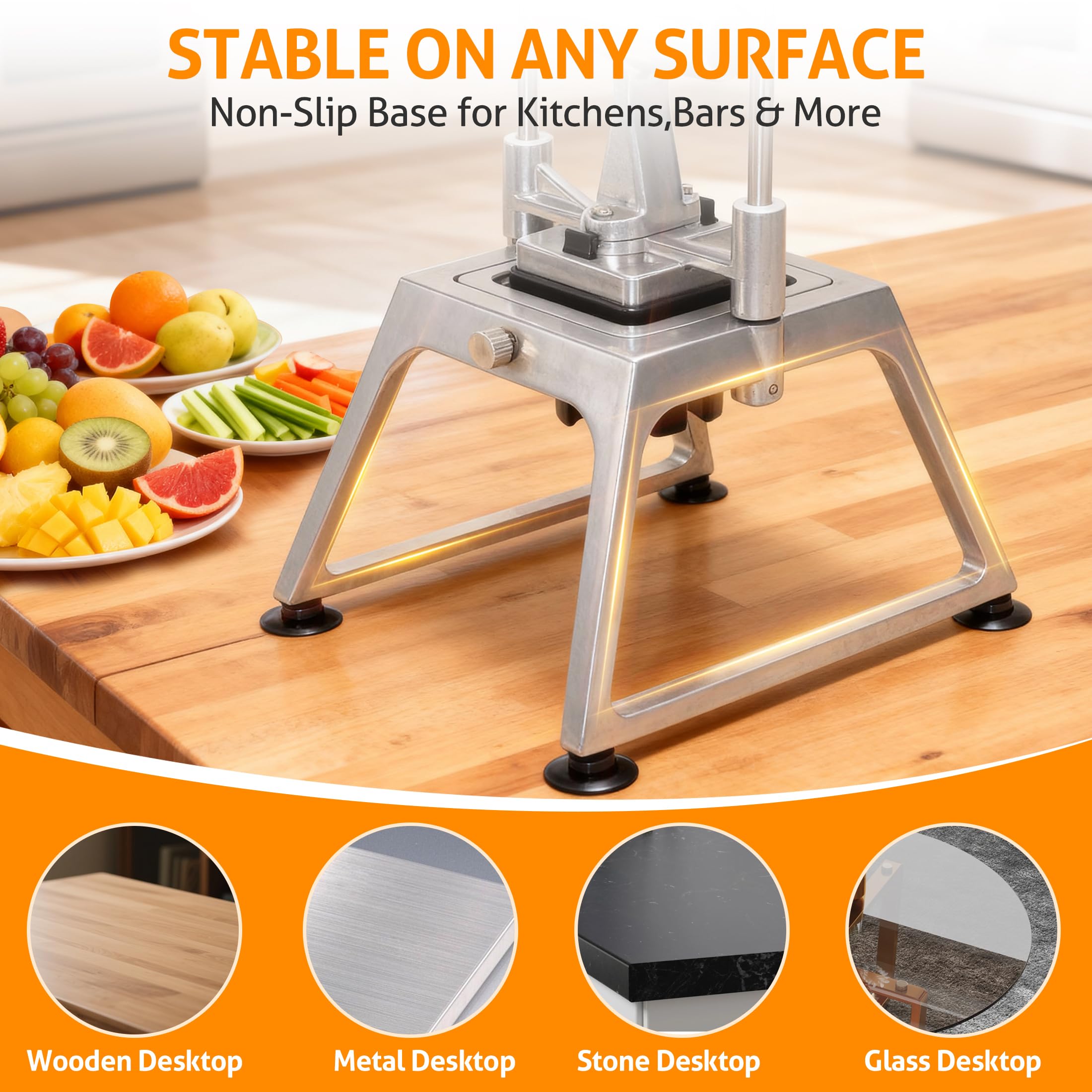 Widely applicable for restaurants and home kitchens for versatile chopping