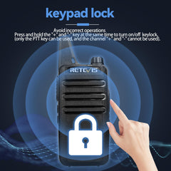 RT22 VOX hands-free operation