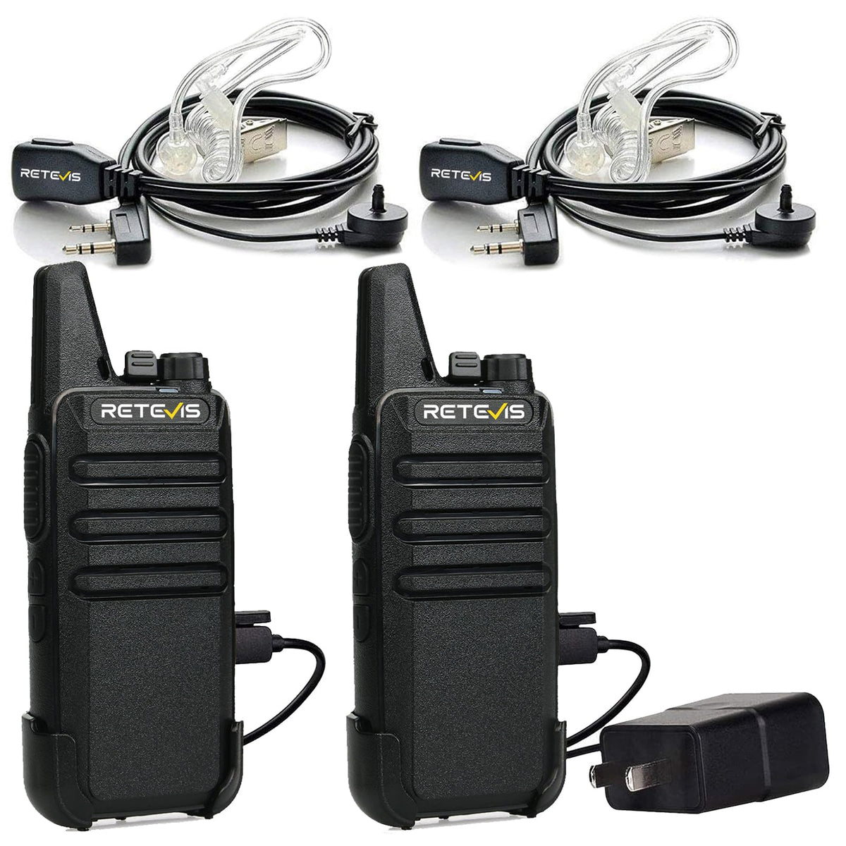 Retevis RT22 walkie talkies compact design