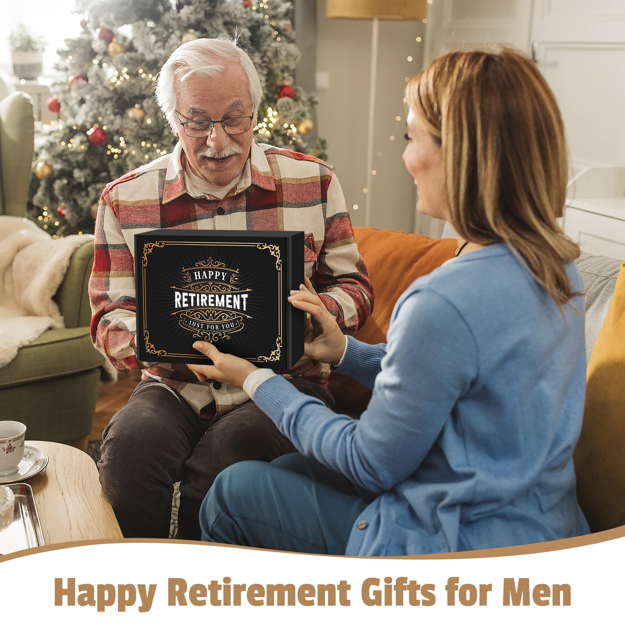 retirement gifts for men 2025 custom gift packaging