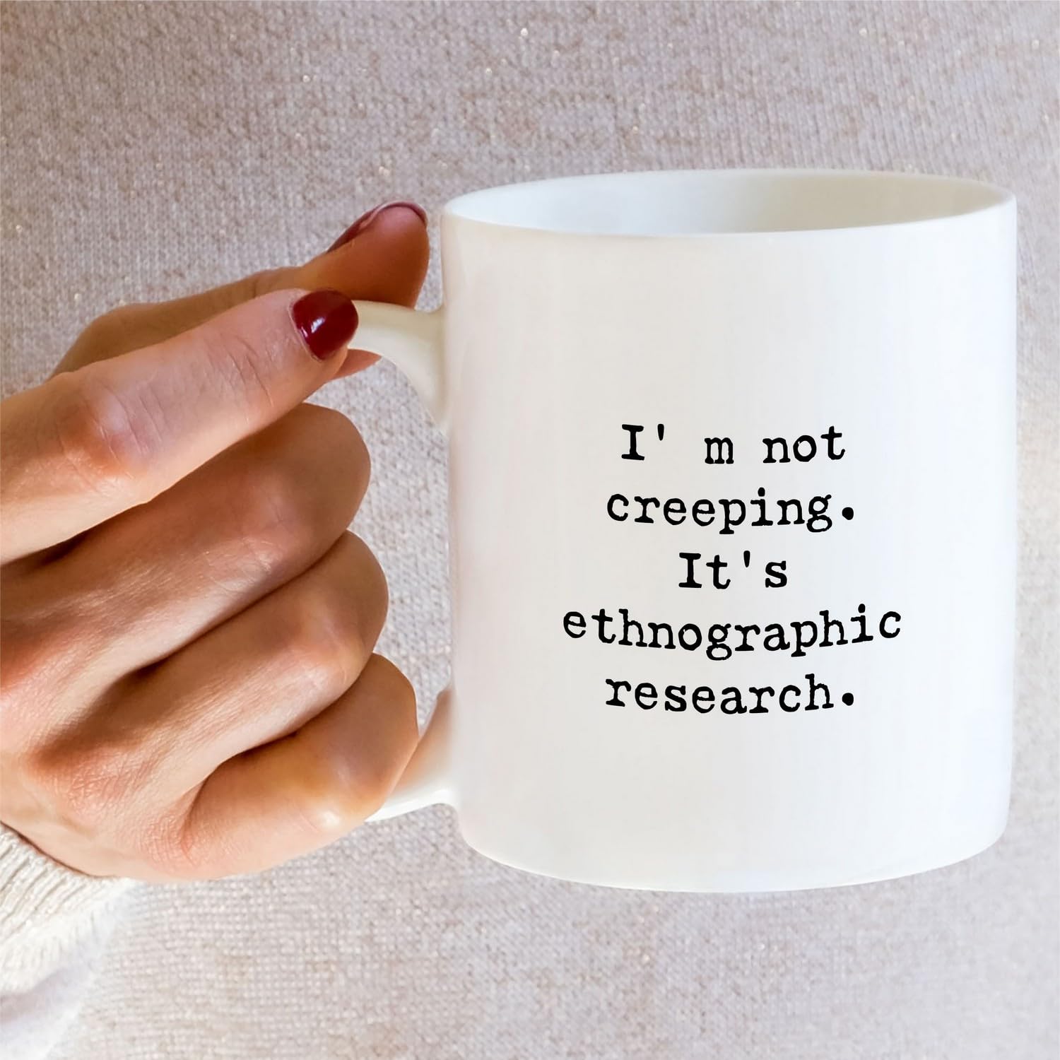Microwave and dishwasher safe Retreez mug