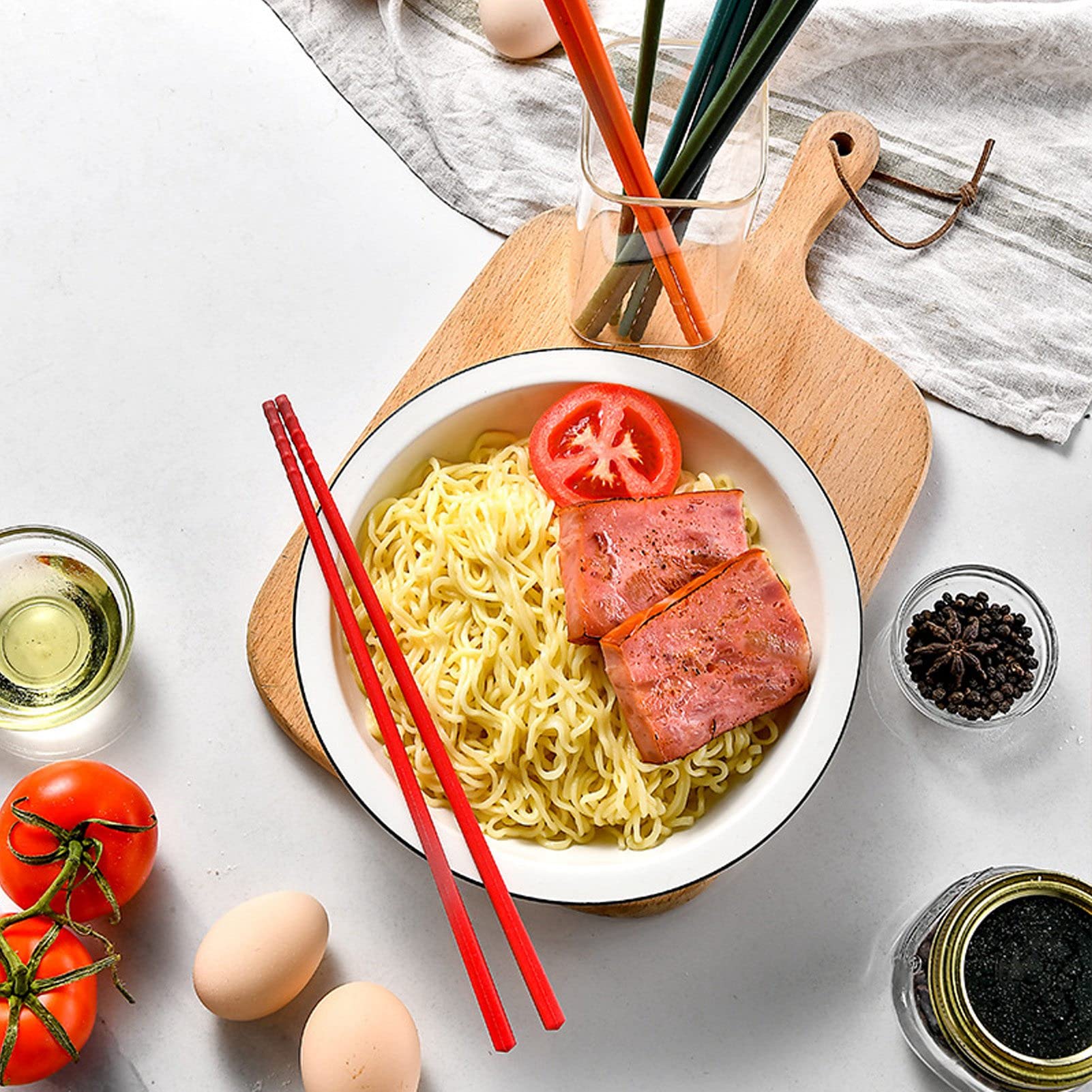 Chopsticks packaging and color variety