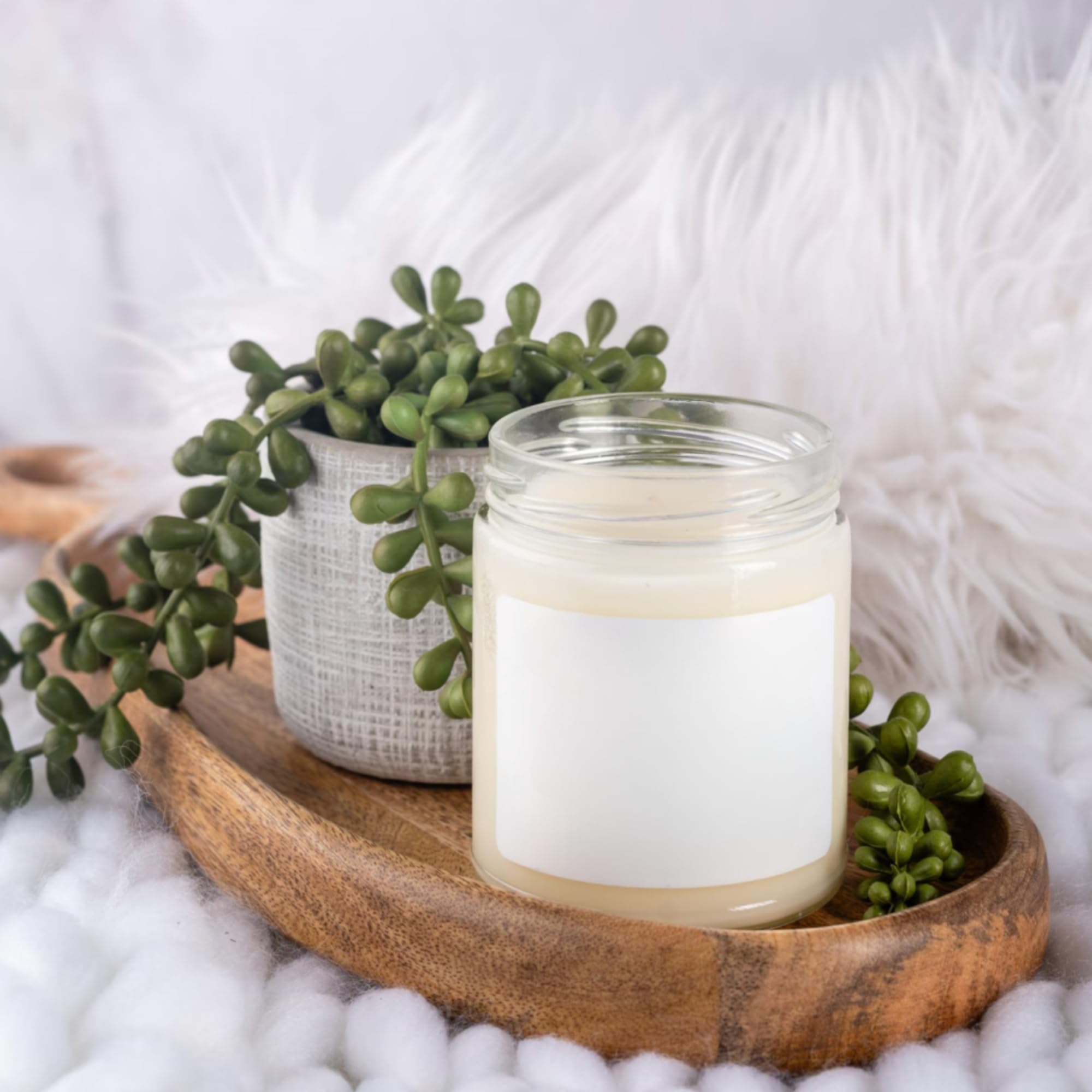 Eco friendly promotional candle packaging