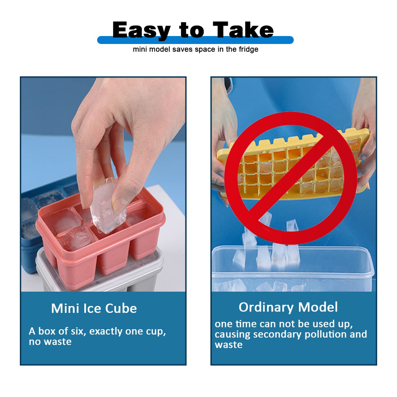 Dishwasher safe silicone ice cube trays lids not heat resistant