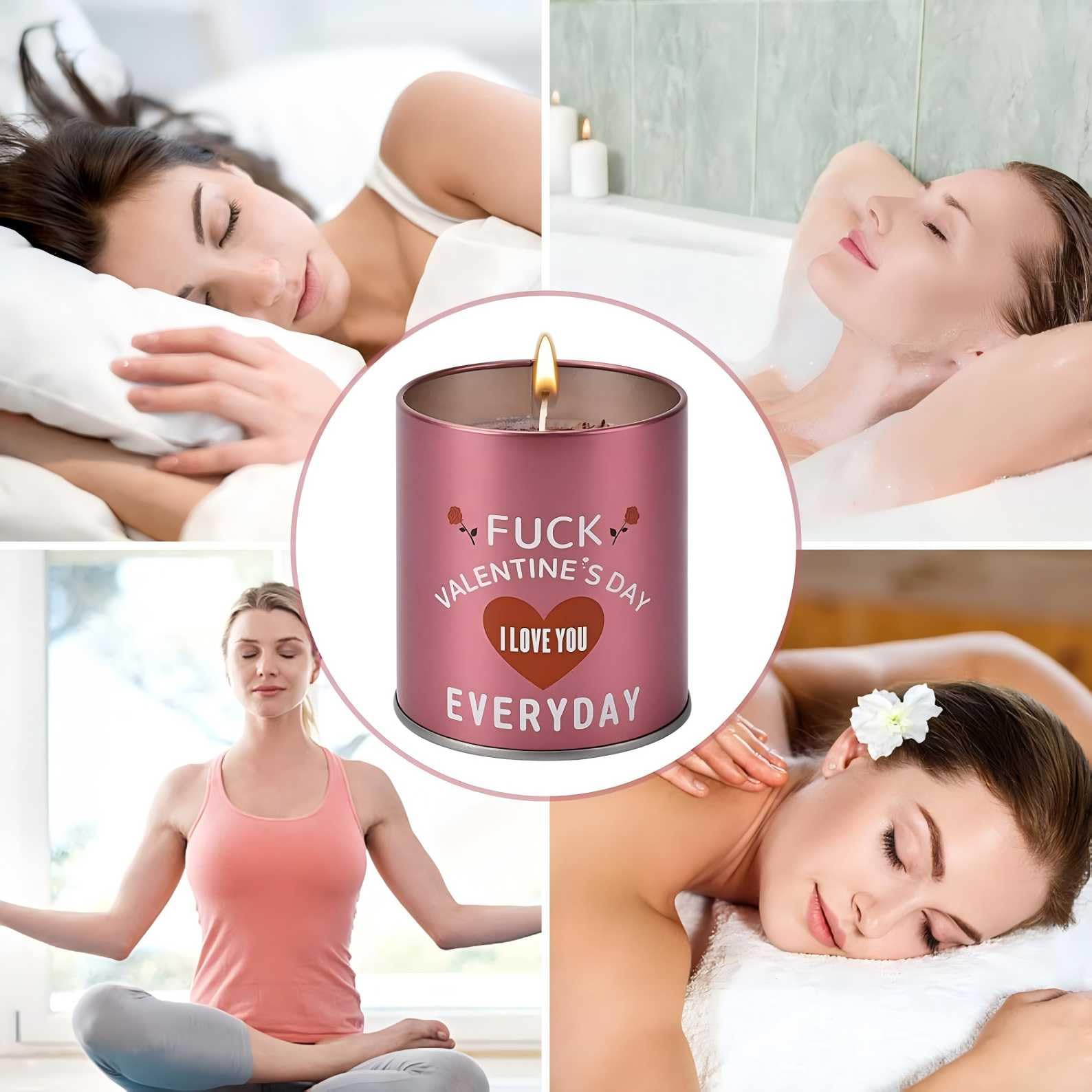 Portable high-end packaging for gifting Tin Soy Candles