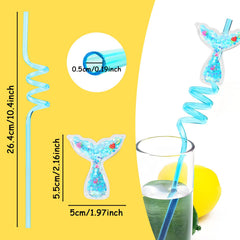 reusable mermaid straws for parties