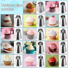 reusable pastry bag and converter included