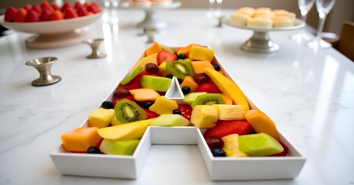 Reusable PLA party trays A White image 3