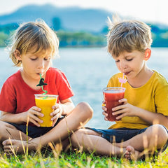 Reusable plastic Wicked Theme Straws for parties
