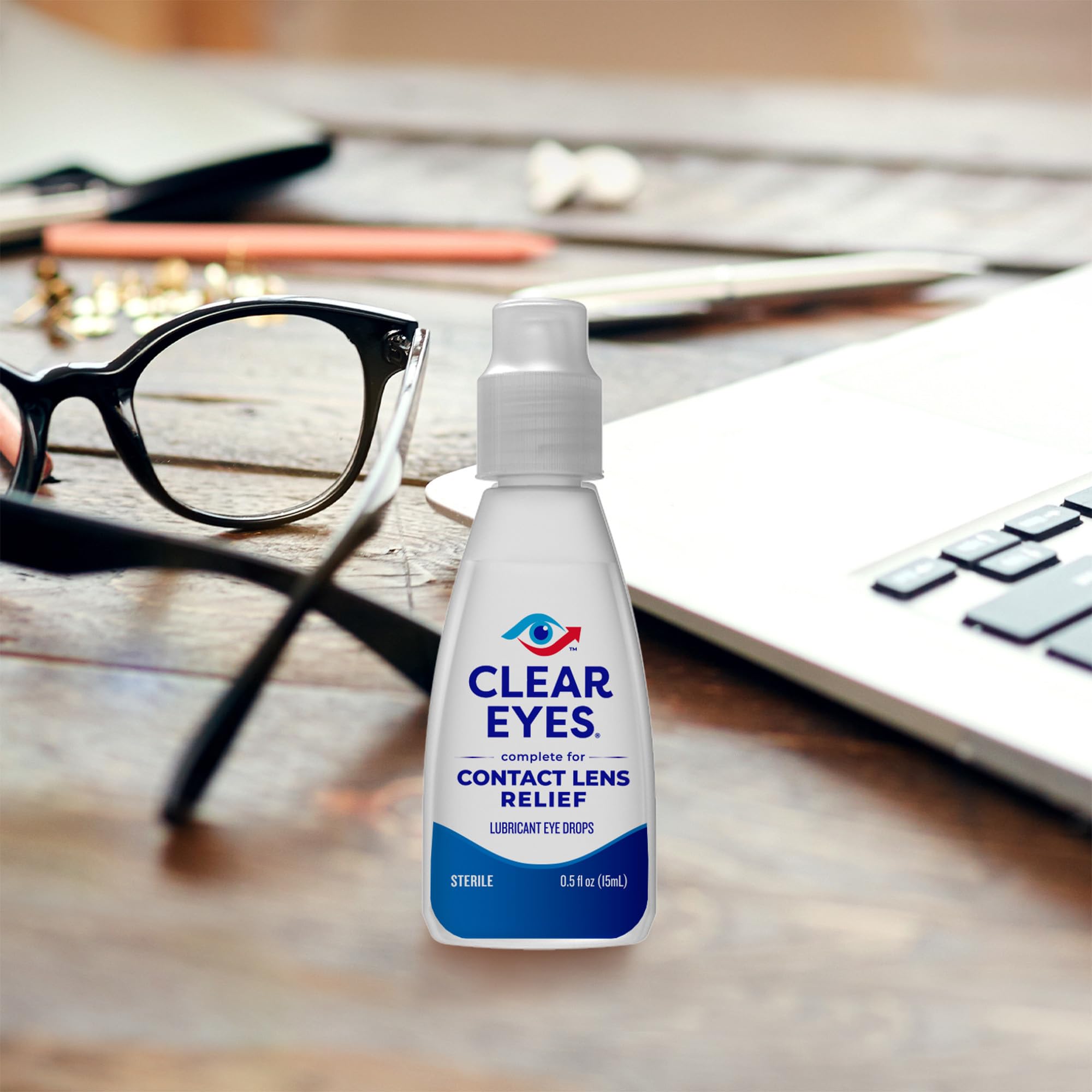 Clear Eyes brand eye drops from the top-selling line