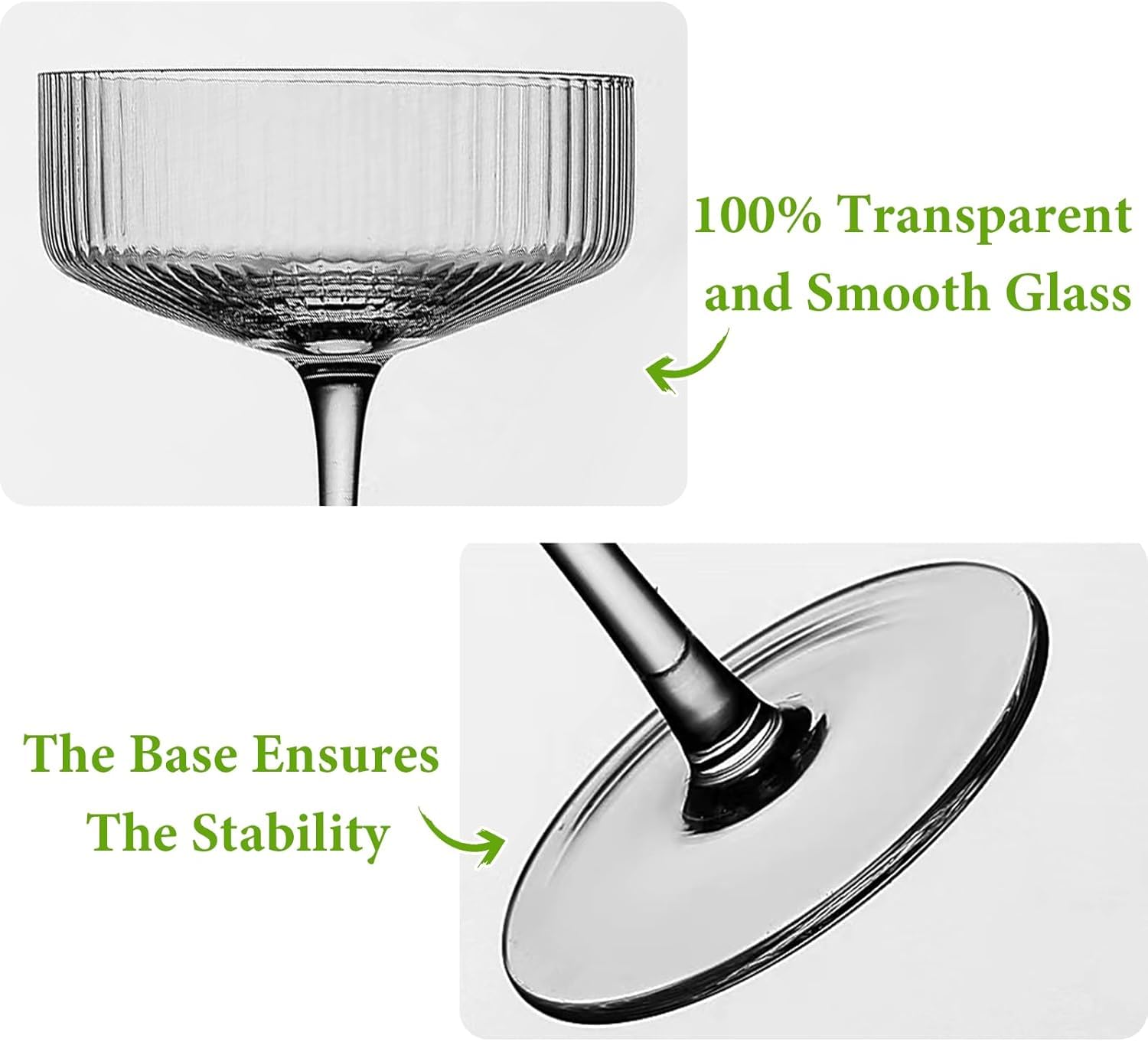 Gift ready glassware set securely packaged