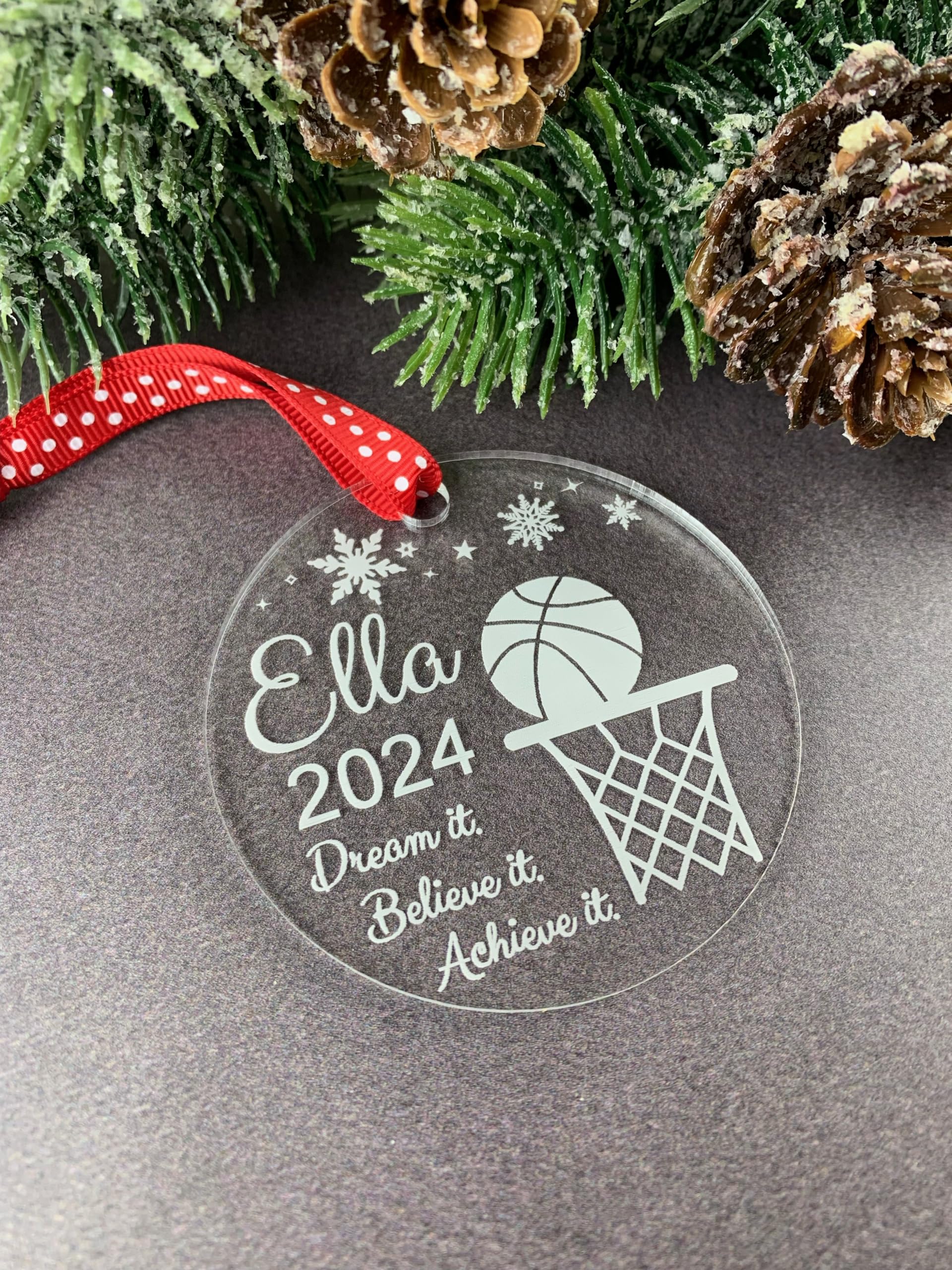 Basketball gifts kids ornament