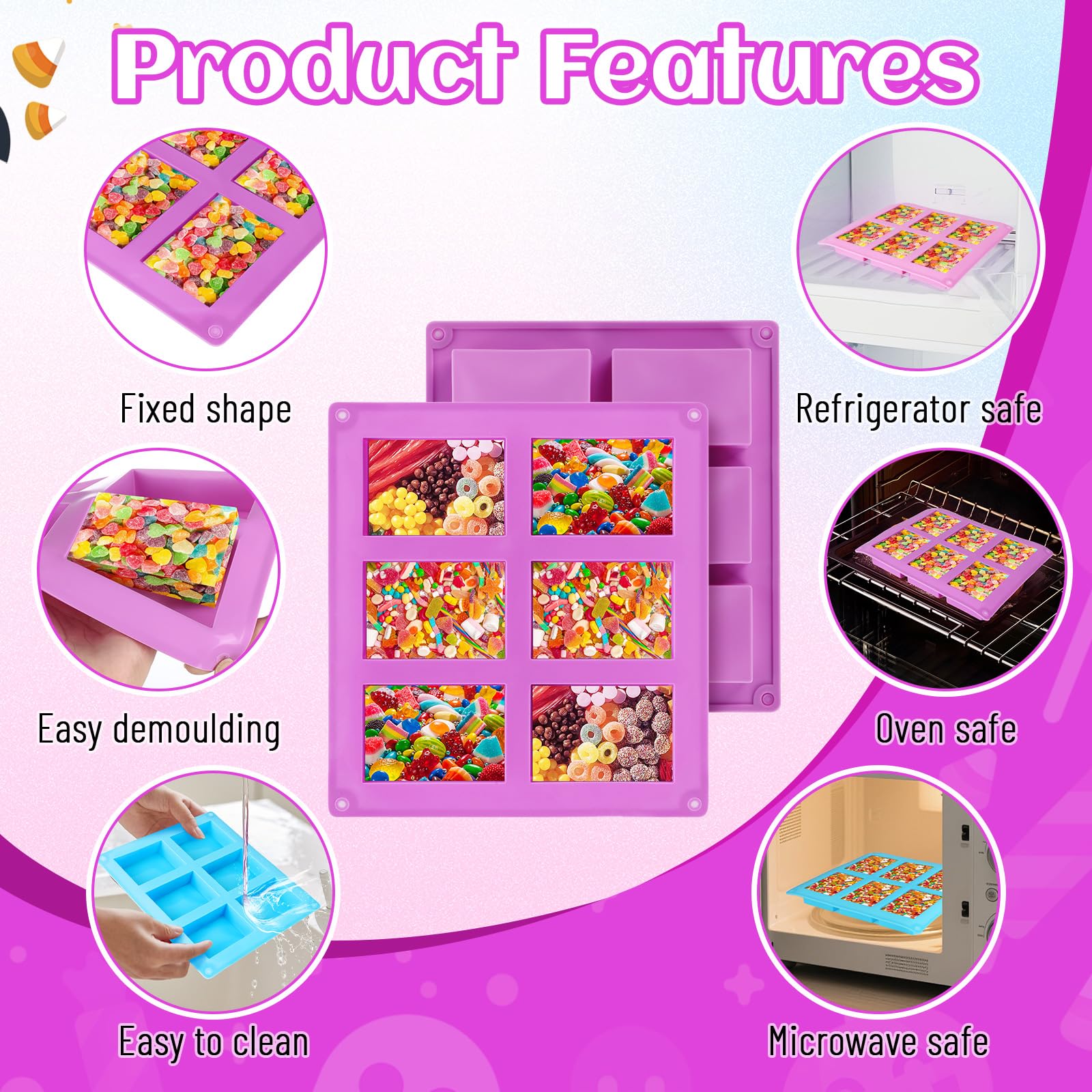 White cake pop sticks included in Rice Krispy Treats Making Set