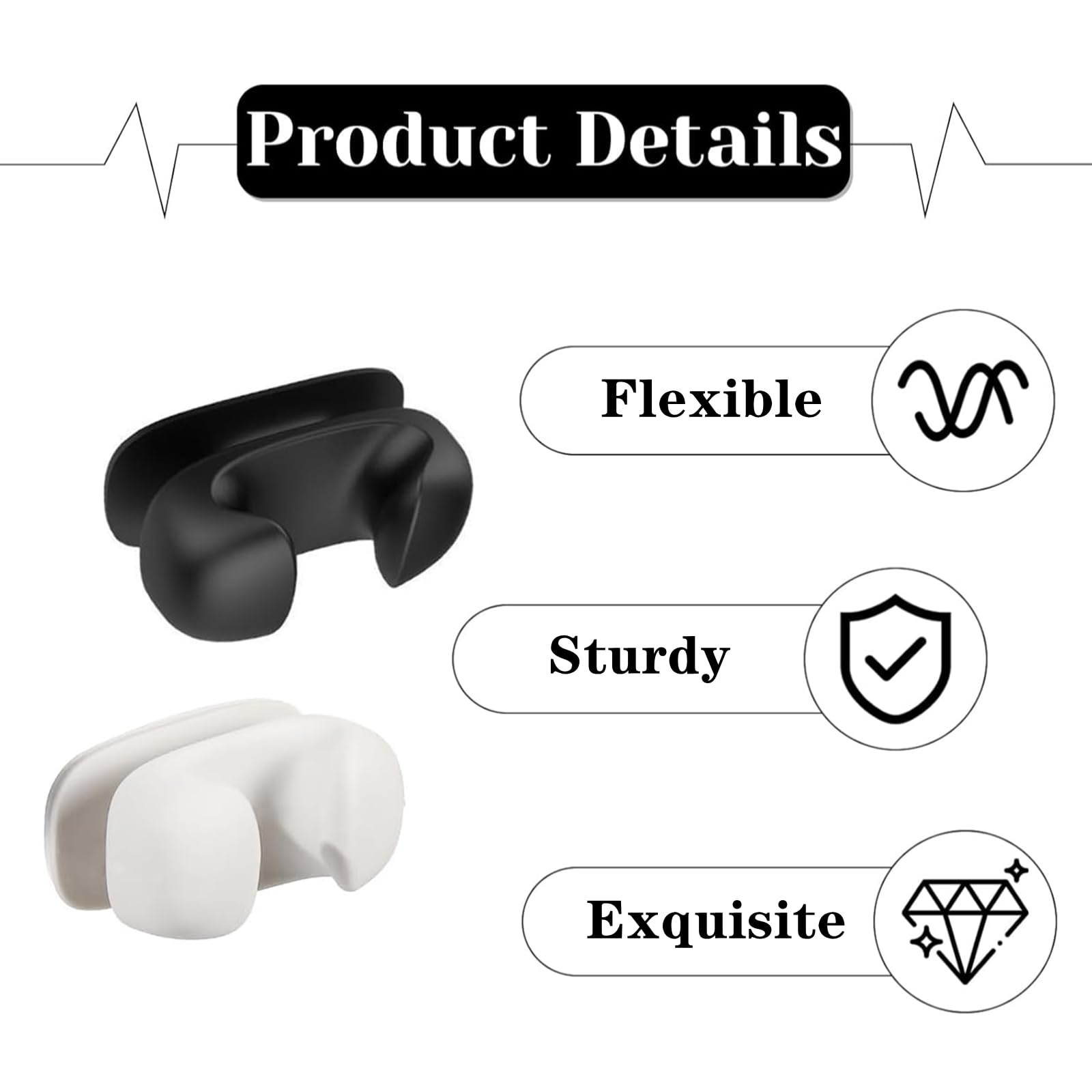 Silicone rice spatula storage holder product image