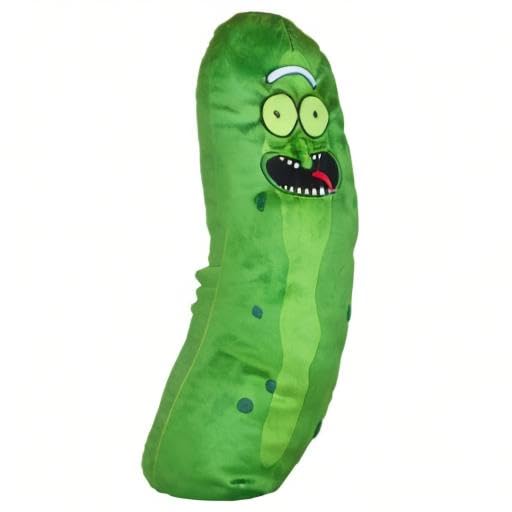 Decorative Pickle Rick plush pillow for fan rooms