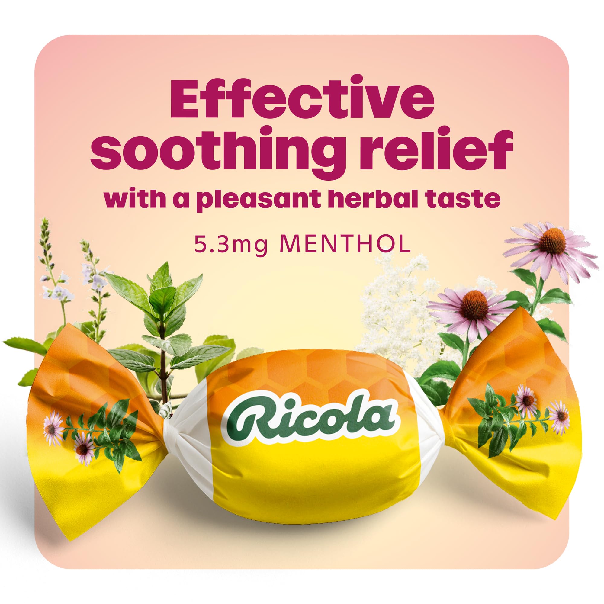 Ricola ten herbs Swiss mountains blend throat drops