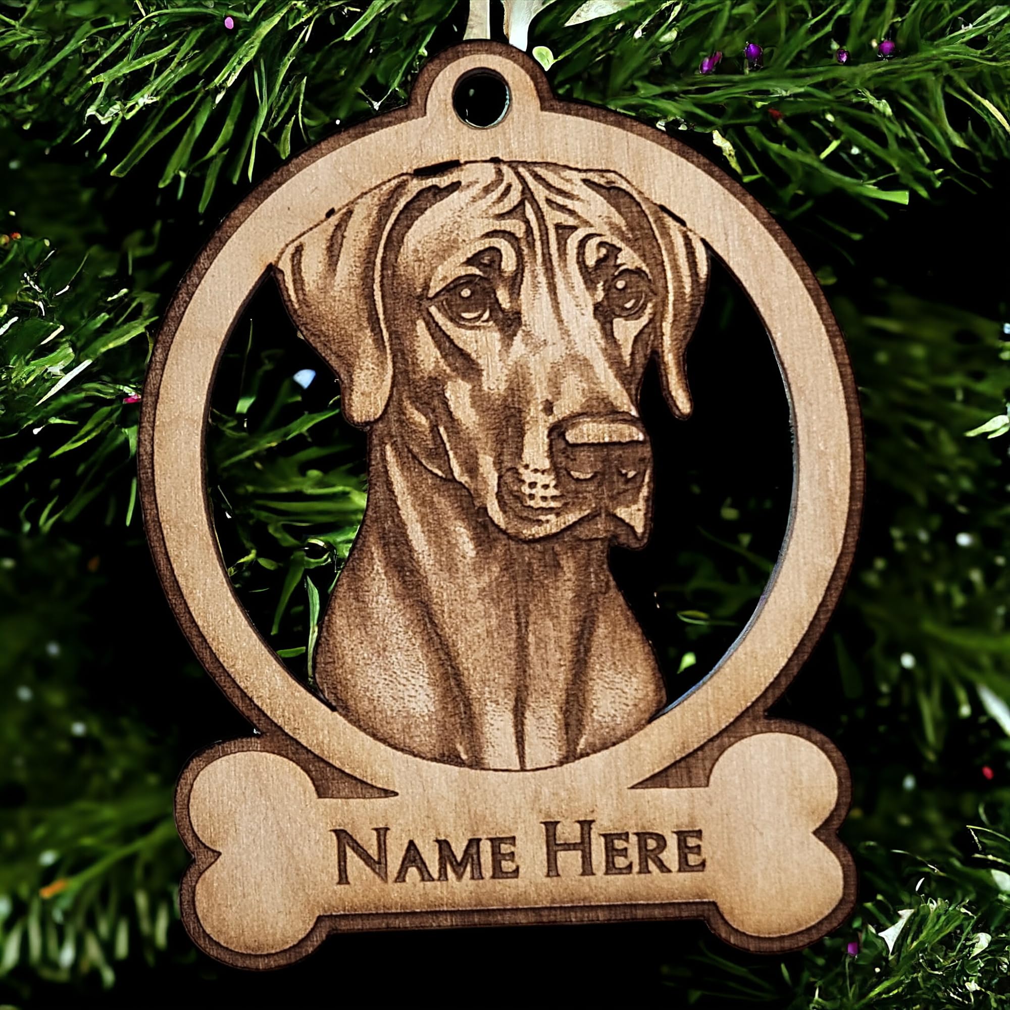 Rhodesian Ridgeback Ornament gift idea for enthusiasts