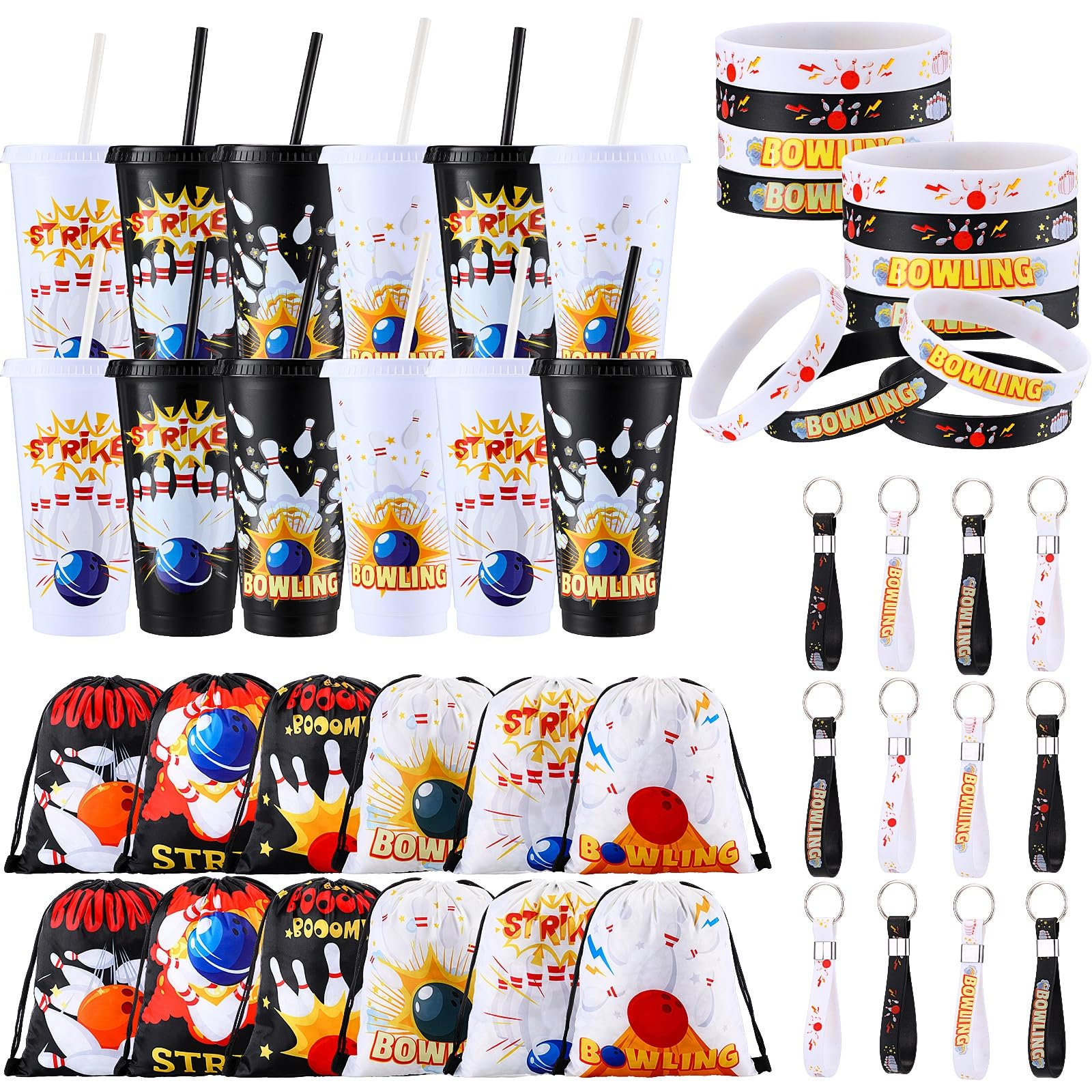 RimCereal bowling tumbler 24 oz 7 inches tall