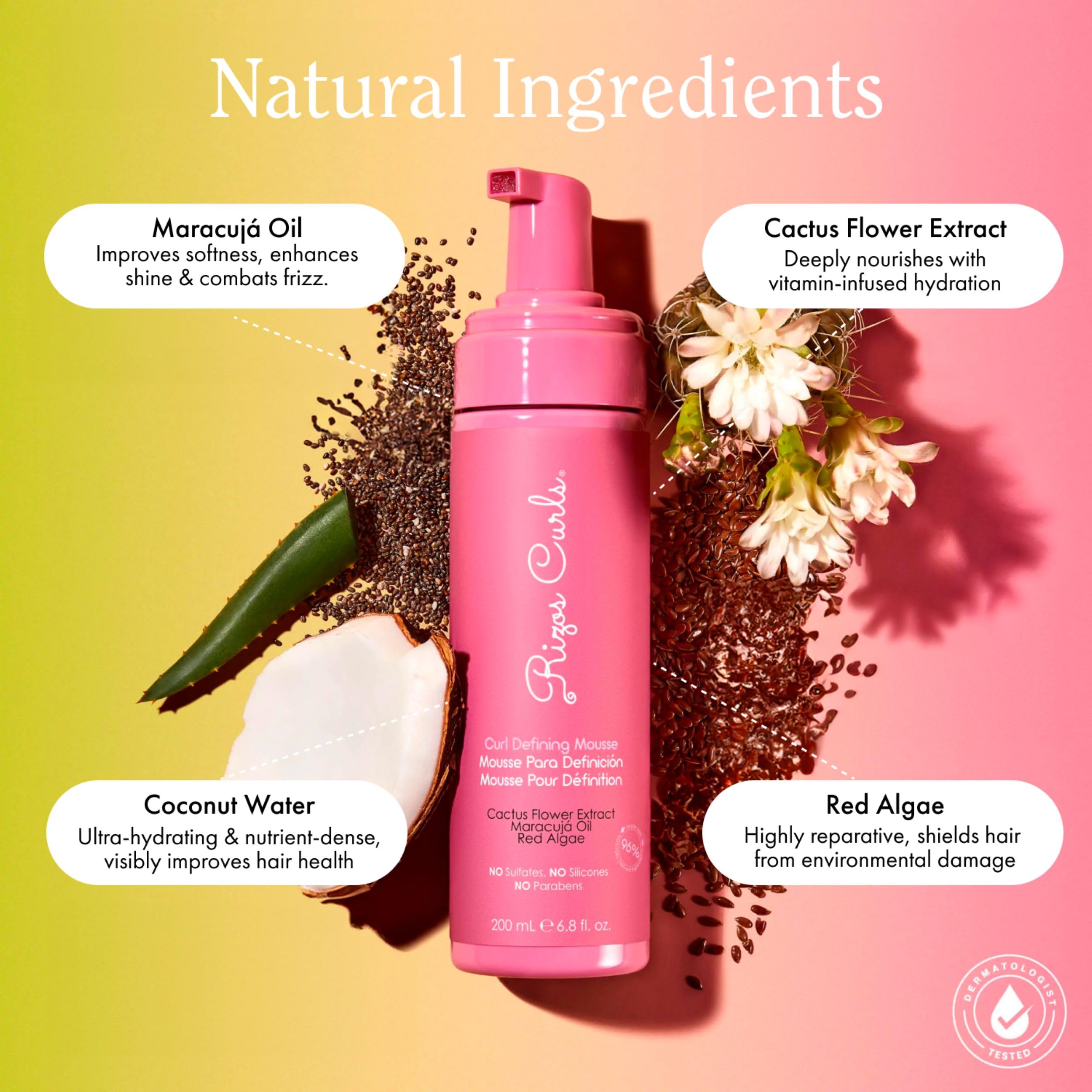 Curl Defining Mousse suitable for waves to coils