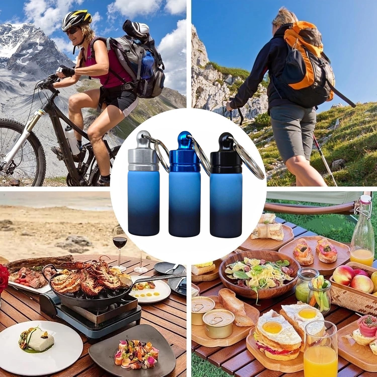 RLFDAE versatile jars for samples earplugs or crafts