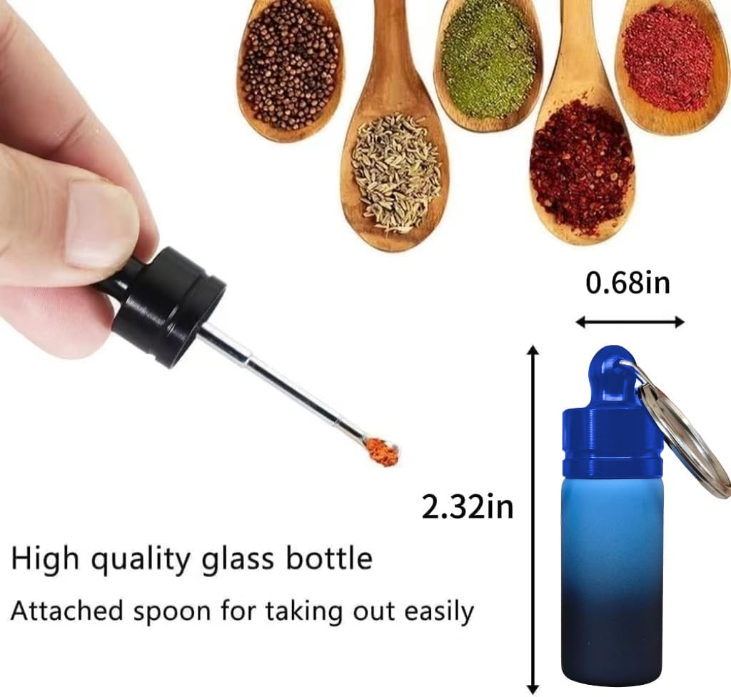 RLFDAE airtight spice jars for pantry storage