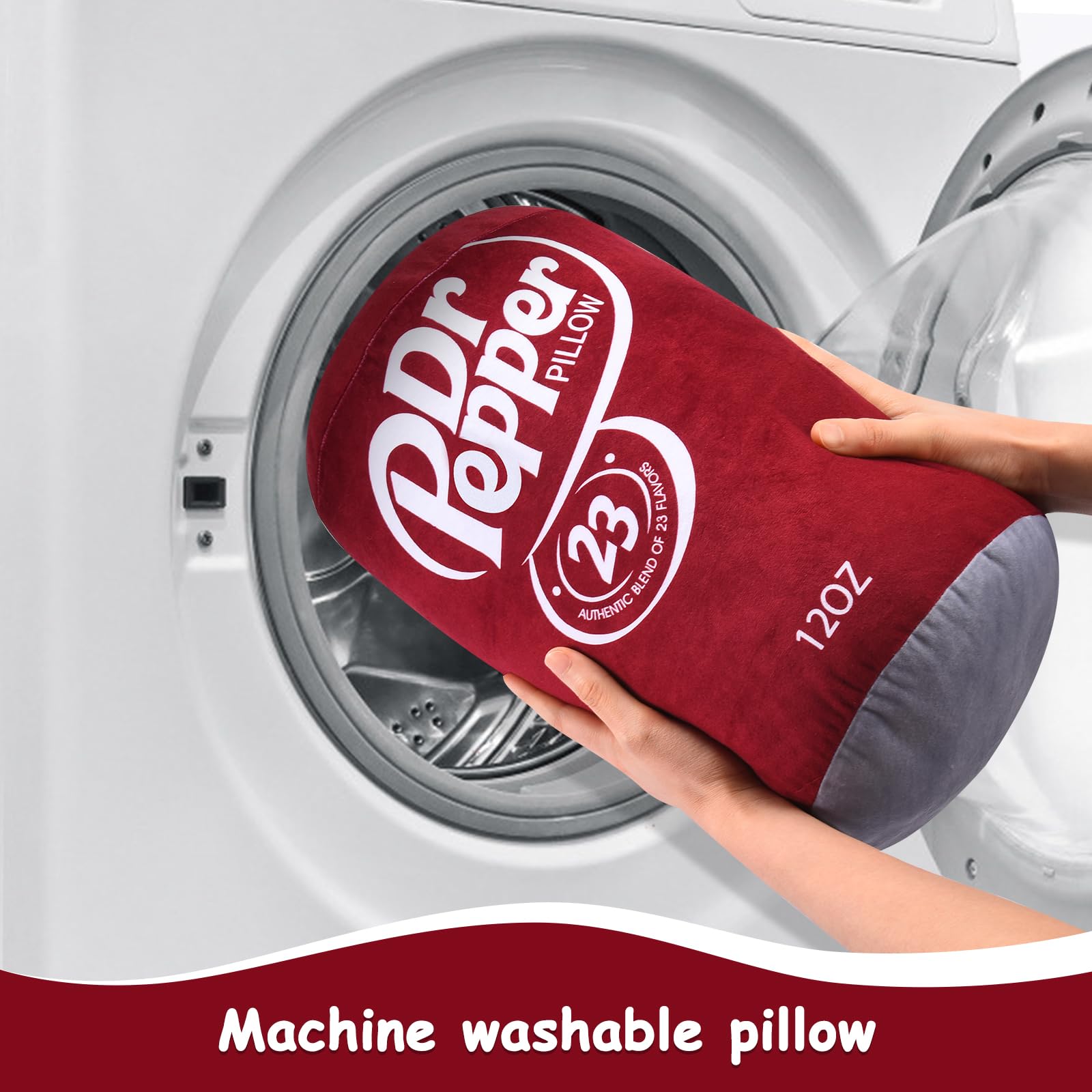 Pillow for bedroom or living room RMKA Dr Pepper Pillow