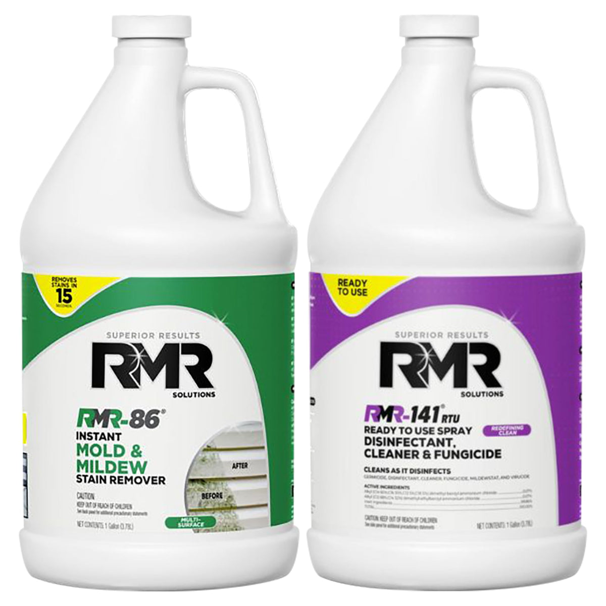 RMR Brands DIY Mold Remover Bundle two 1-gallon bottles
